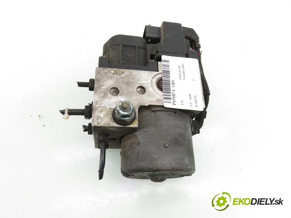 VW PASSAT B5 Variant (3B5) KOMBI 1999 92,00 1.8 20V 125 - ADR 1781,00 Pumpa ABS 8E0614111AB ; 0273004281 ; 0265216559 (Pumpa ABS)