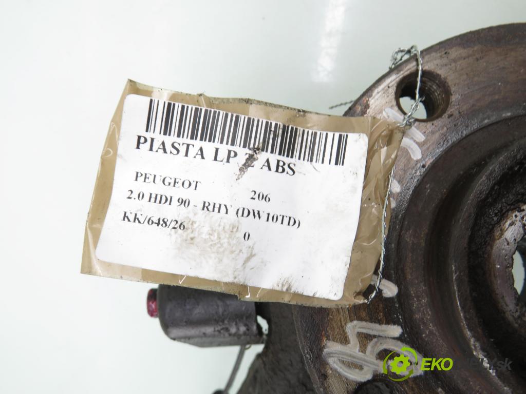 PEUGEOT 206 liftback (2A/C) HB 2005 66,00 2.0 HDI 90 - RHY 1997,00 náboj LP ABS