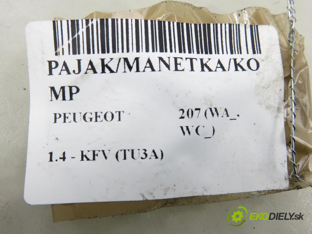 PEUGEOT 207 (WA_, WC_) HB 2008 55,00 1.4 - KFV (TU3A) 1360,00 páčka/prepínač 96630724XT