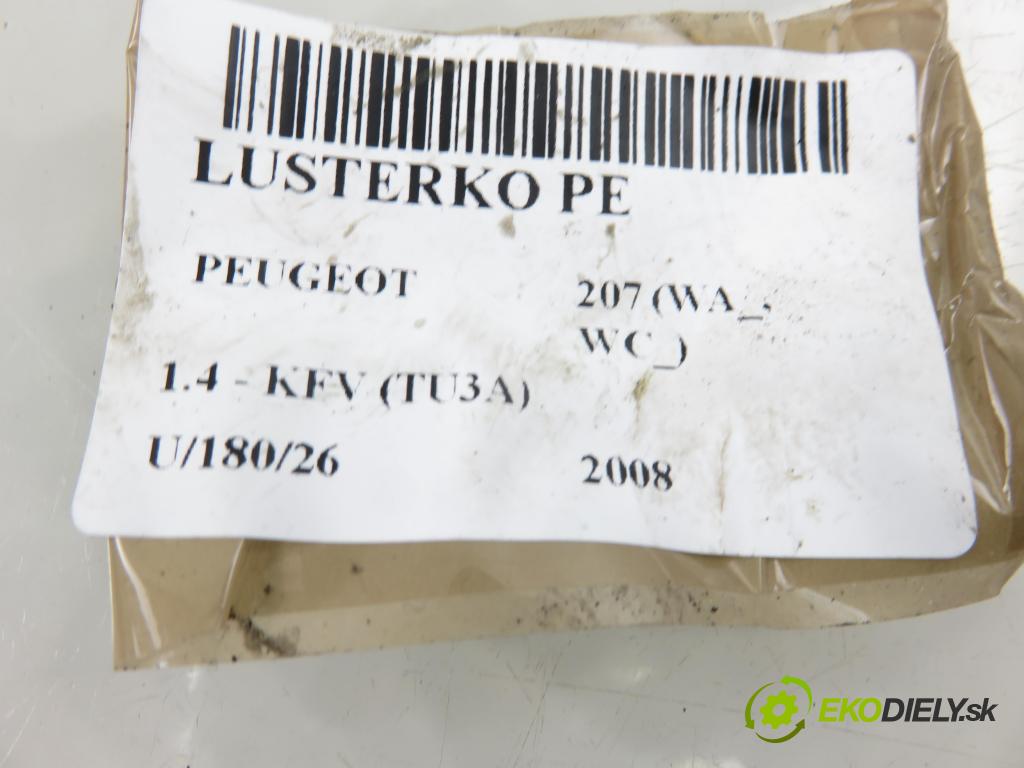PEUGEOT 207 (WA_, WC_) HB 2008 55,00 1.4 - KFV (TU3A) 1360,00 Spätné zrkadlo
