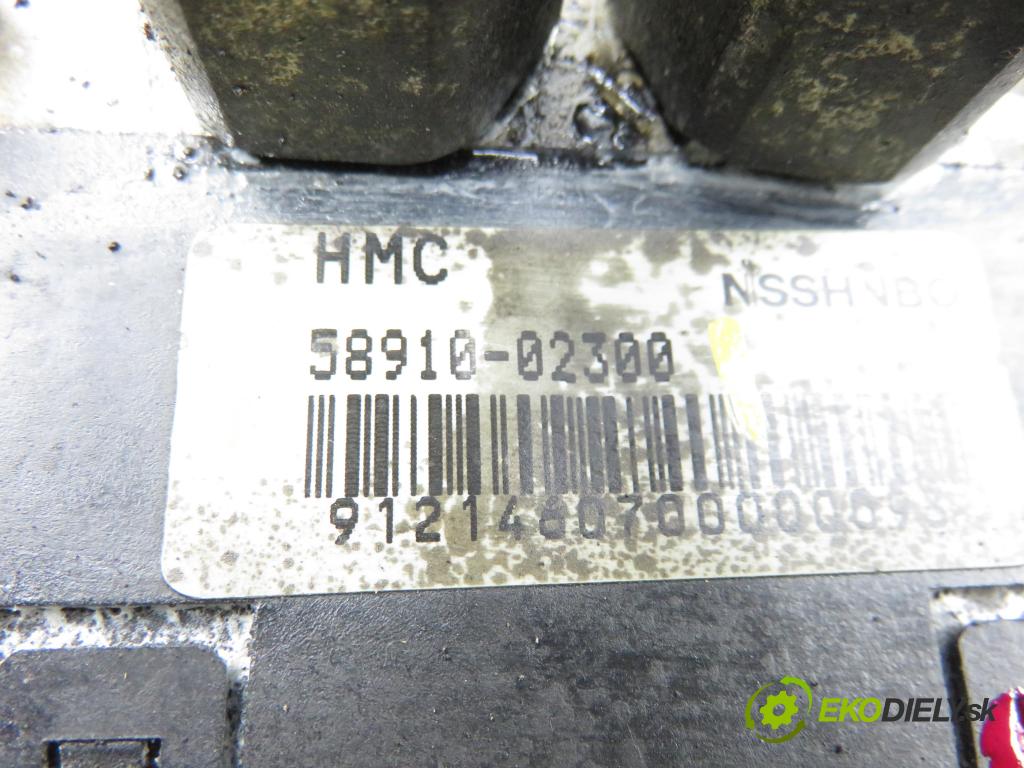 HYUNDAI ATOS PRIME (MX) HB 2000 40,00 1.0 i - G4HC 999,00 Pumpa ABS X2T33471T ; Q003T05771 ; 5891002300 (Pumpa ABS)