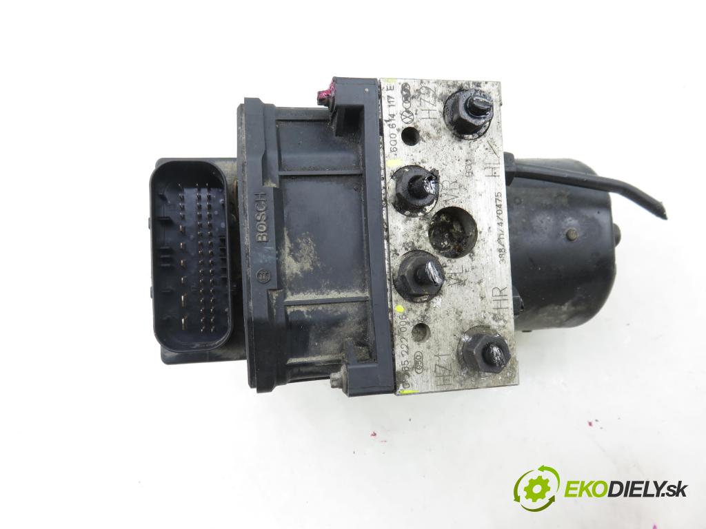 SEAT CORDOBA (6L2) SEDAN 2003 47,00 1.9 SDI - ASY 1896,00 Pumpa ABS 0265800003 ; 6Q0614117E ; 0265222006 (Pumpa ABS)