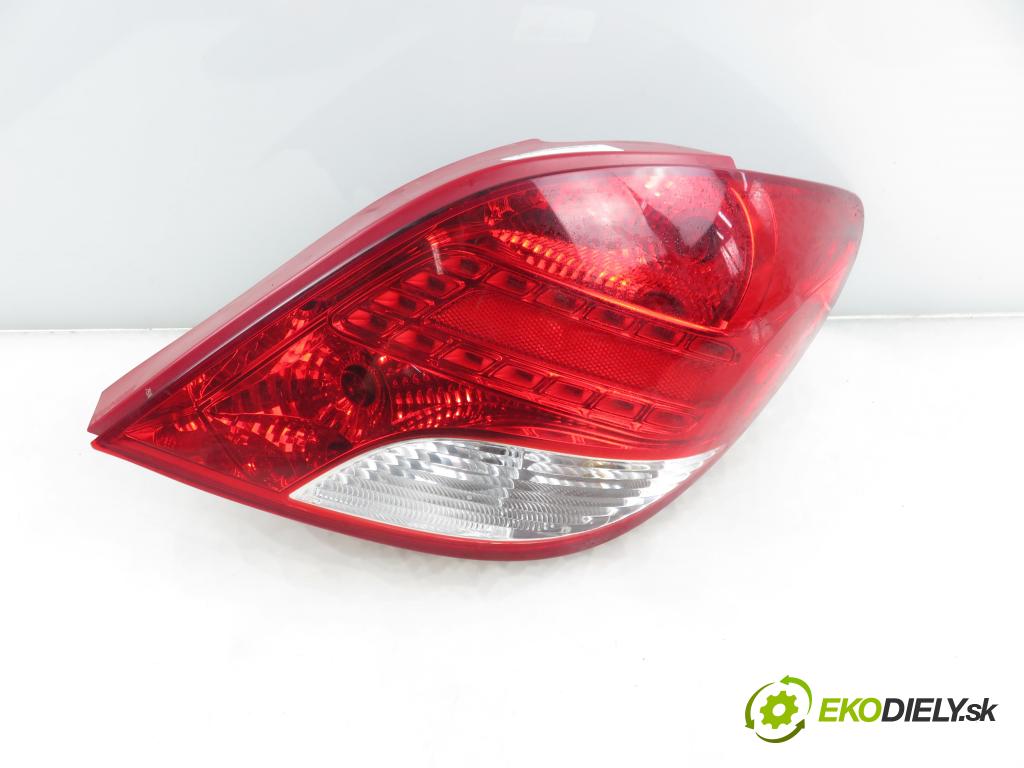 PEUGEOT 207 (WA_, WC_) HB 2008 55,00 1.4 - KFV (TU3A) 1360,00 Svetlo pravé zadné VP9PFX13404A