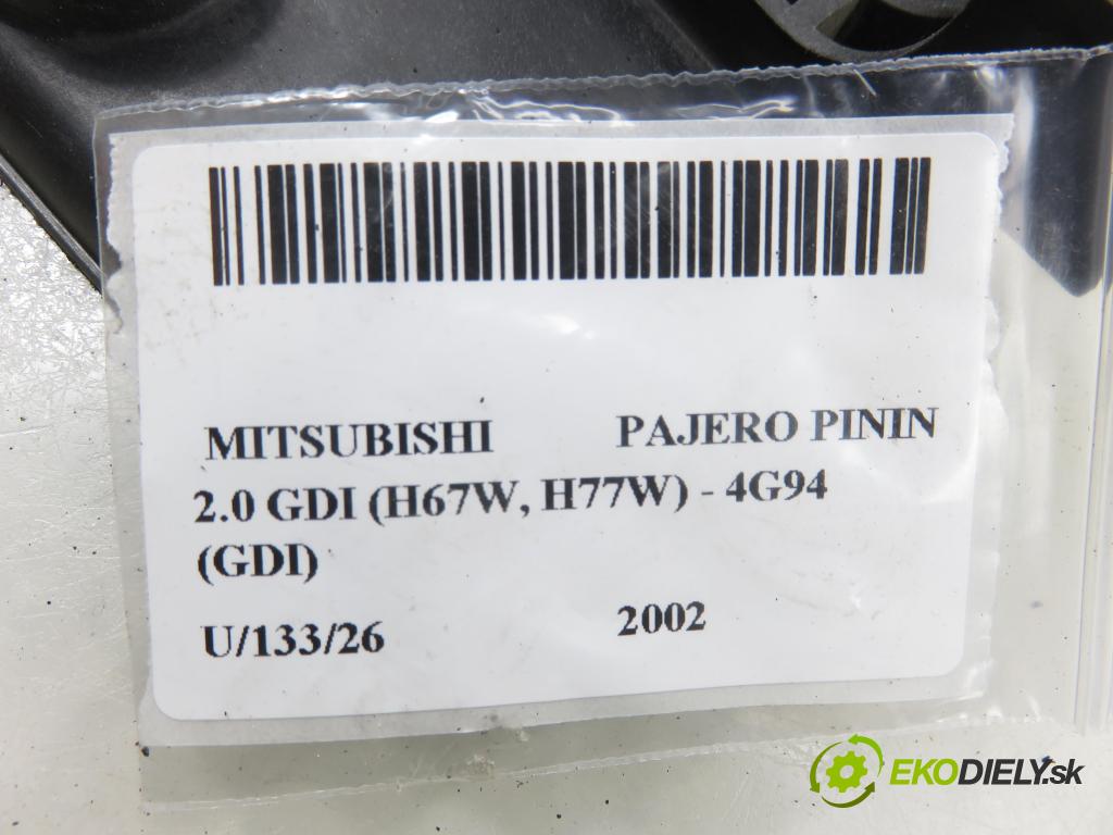 MITSUBISHI PAJERO PININ (H6_W, H7_W) SUV 2002 95,00 2.0 GDI 1999,00 Ventilátor chladič klíma/voda 4993003120 ; 1680003340