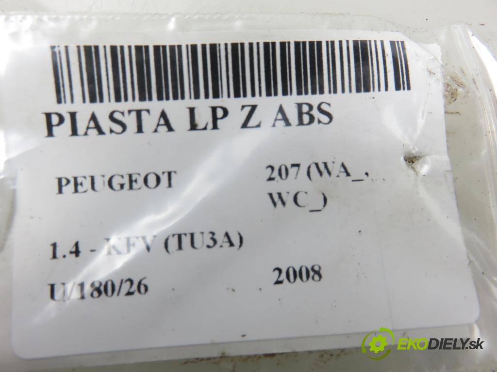 PEUGEOT 207 (WA_, WC_) HB 2008 55,00 1.4 - KFV (TU3A) 1360,00 náboj LP ABS