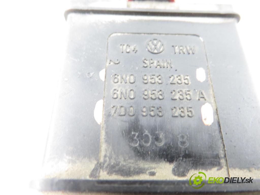 VW TRANSPORTER IV Autobus (70XB, 70XC, 7DB, 7DW, 7DK) BUS 1997 75,00 2.5 TDI 102 - ACV 2461,00 prepínač výstražných (núdzových) 6N0953235 ; 7D0953235