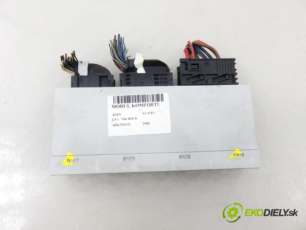 BMW X3 (E83) SUV 2005 110,00 2.0 i - N46 B20 B 1995,00 MODUL komfortu 3454607