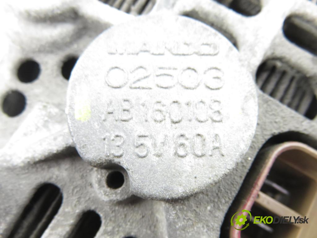 HYUNDAI ATOS PRIME (MX) HB 2000 40,00 1.0 i - G4HC 999,00 Alternátor AB160108 (Alternátor)