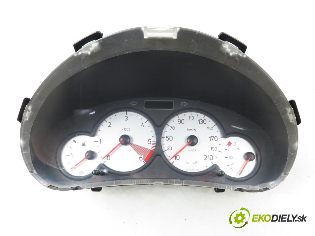 PEUGEOT 206 liftback (2A/C) HB 2005 66,00 2.0 HDI 90 - RHY 1997,00 Prístrojovka elektrický 9656696280