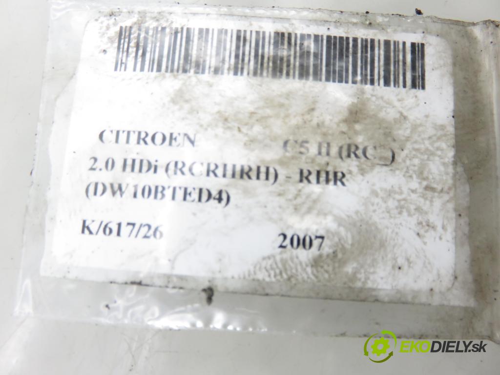CITROEN C5 II (RC_) LIFTBACK 2007 100,00 2.0 HDi 136 - RHR (DW10BTED4) 1997,00 rúrka / Rúra servočerpadlo 9660257080