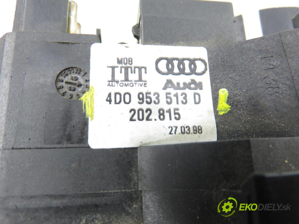 AUDI A4 (8D2, B5) SEDAN 1998 74,00 1.6 - AHL 1595,00 páčka/prepínač 4D0953513D ; 1J0959653
