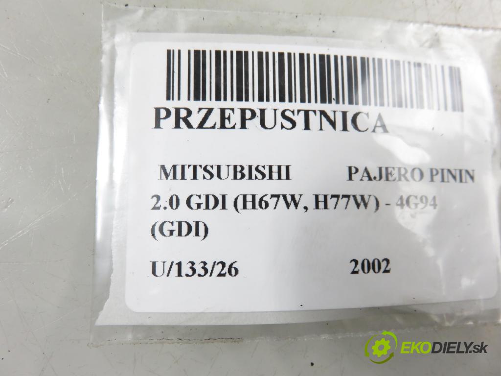 MITSUBISHI PAJERO PININ (H6_W, H7_W) SUV 2002 95,00 2.0 GDI 1999,00 Škrtiaca klapka EAC60005 (Škrtiaca klapka)