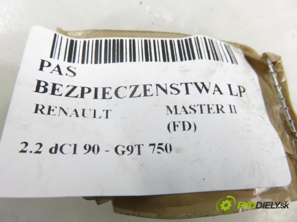 RENAULT MASTER II Skrzynia (FD) FURGON 2004 66,00 2.2 dCI 90 - G9T 750 2188,00 držák BEZPEČNOST LP 33042276