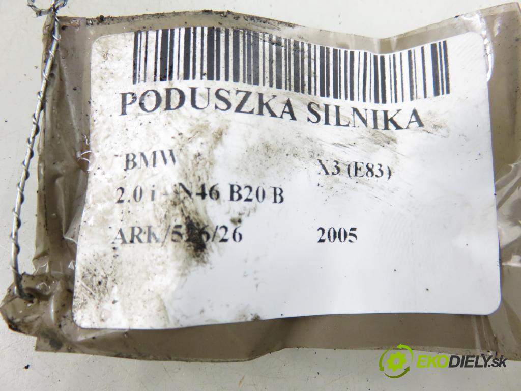 BMW X3 (E83) SUV 2005 110,00 2.0 i - N46 B20 B 1995,00 AirBag Motor 3400339
