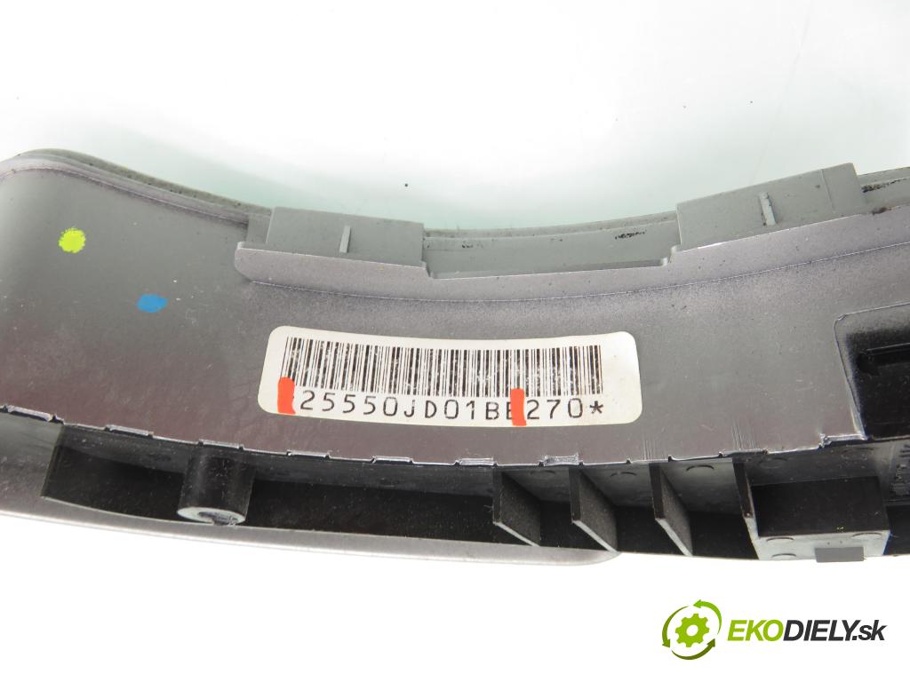 NISSAN QASHQAI / QASHQAI +2 I (J10, JJ10) SUV 2009 110,00 2.0 dCi AWD 150 - M1D M9R 1994,00 ovladač rádia 25550JD01B