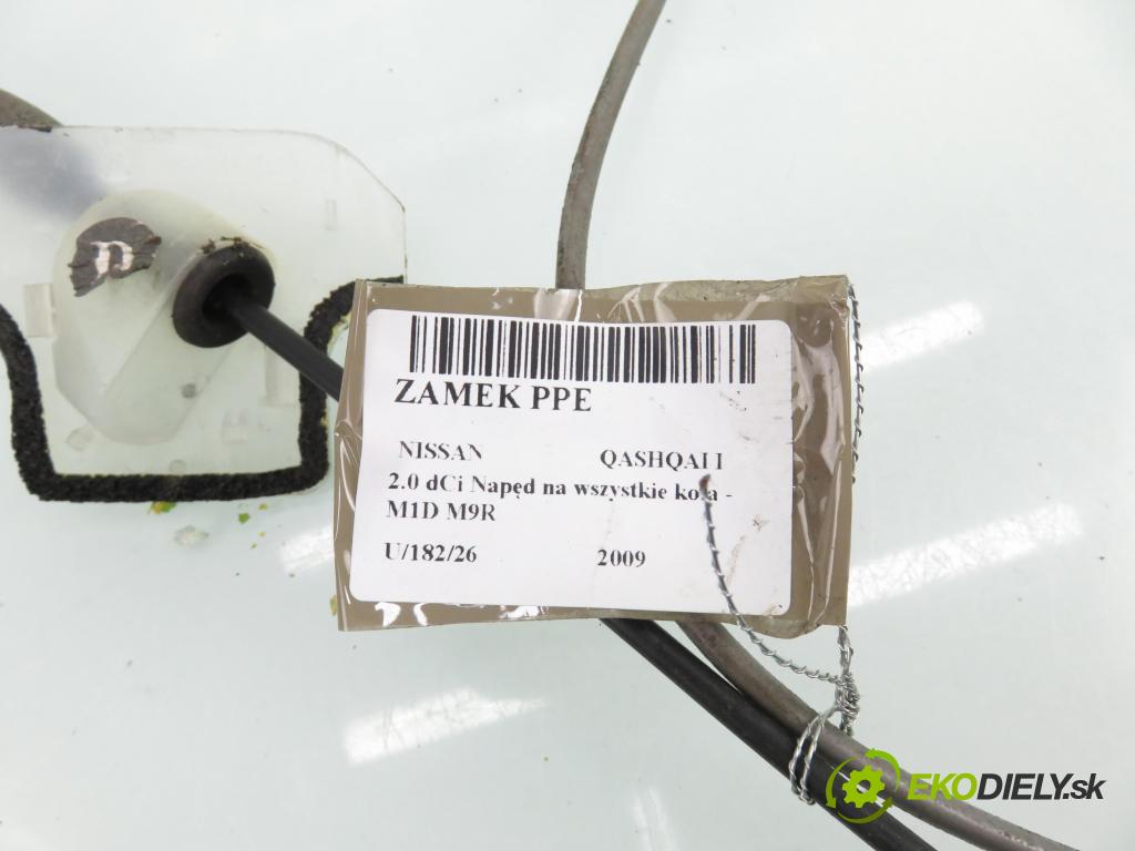 NISSAN QASHQAI / QASHQAI +2 I (J10, JJ10) SUV 2009 110,00 2.0 dCi AWD 150 - M1D M9R 1994,00 zámok PPE