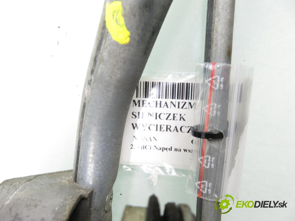 NISSAN QASHQAI / QASHQAI +2 I (J10, JJ10) SUV 2009 110,00 2.0 dCi AWD 150 - M1D M9R 1994,00 MECHANISMUS/ motorek stěračů 54526611 ; 28800JD900