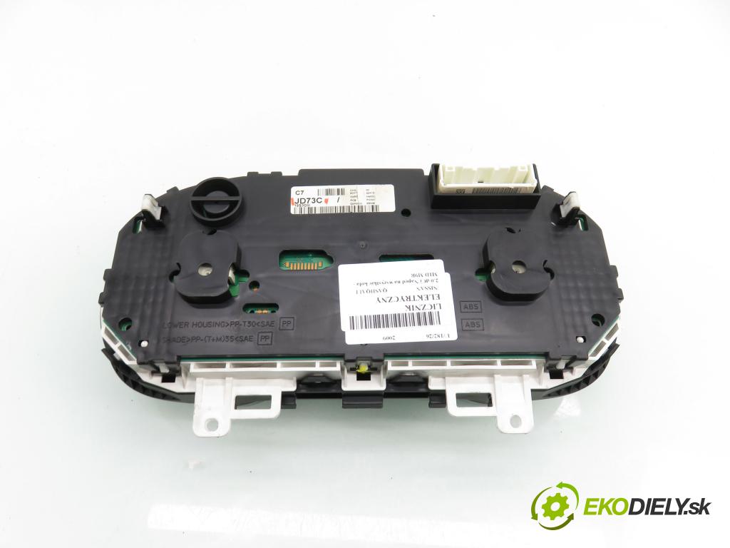 NISSAN QASHQAI / QASHQAI +2 I (J10, JJ10) SUV 2009 110,00 2.0 dCi AWD 150 - M1D M9R 1994,00 prístrojovka elektrický JD73C