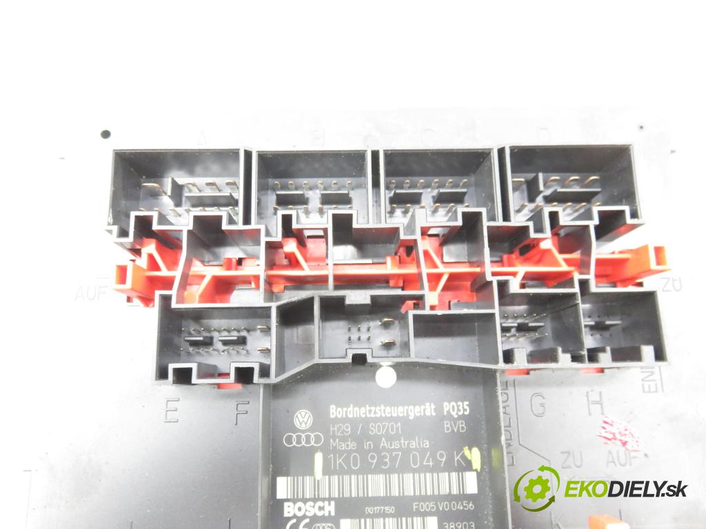 VW GOLF V (1K1) HB 2004 77,00 1.9 TDI PD 105 - BKC 1896,00 MODUL BORDNETZ 1K0937049K