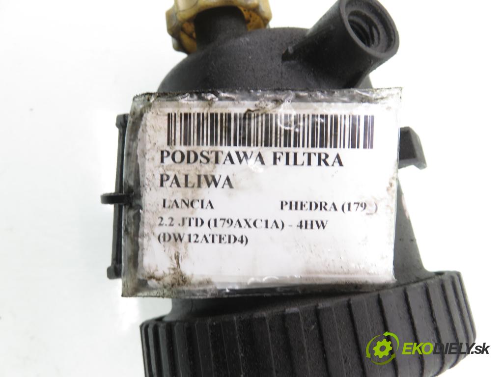 LANCIA PHEDRA (179_) MINIVAN 2003 94,00 2.2 JTD (179AXC1A) - 4HW (DW12ATED4) 2179,00 Obal filtra paliva 9642105180C ; 9638780280D