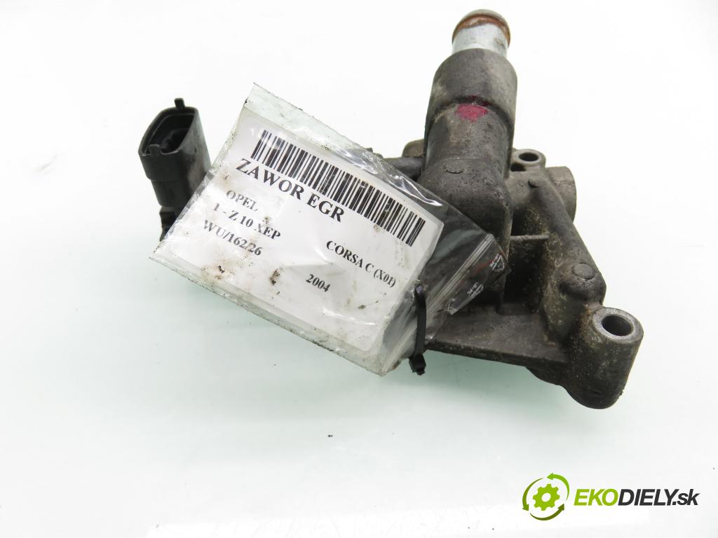 OPEL CORSA C (X01) HB 2004 44,00 1 - Z 10 XEP 998,00 VENTIL EGR 72287500 ; 9157671