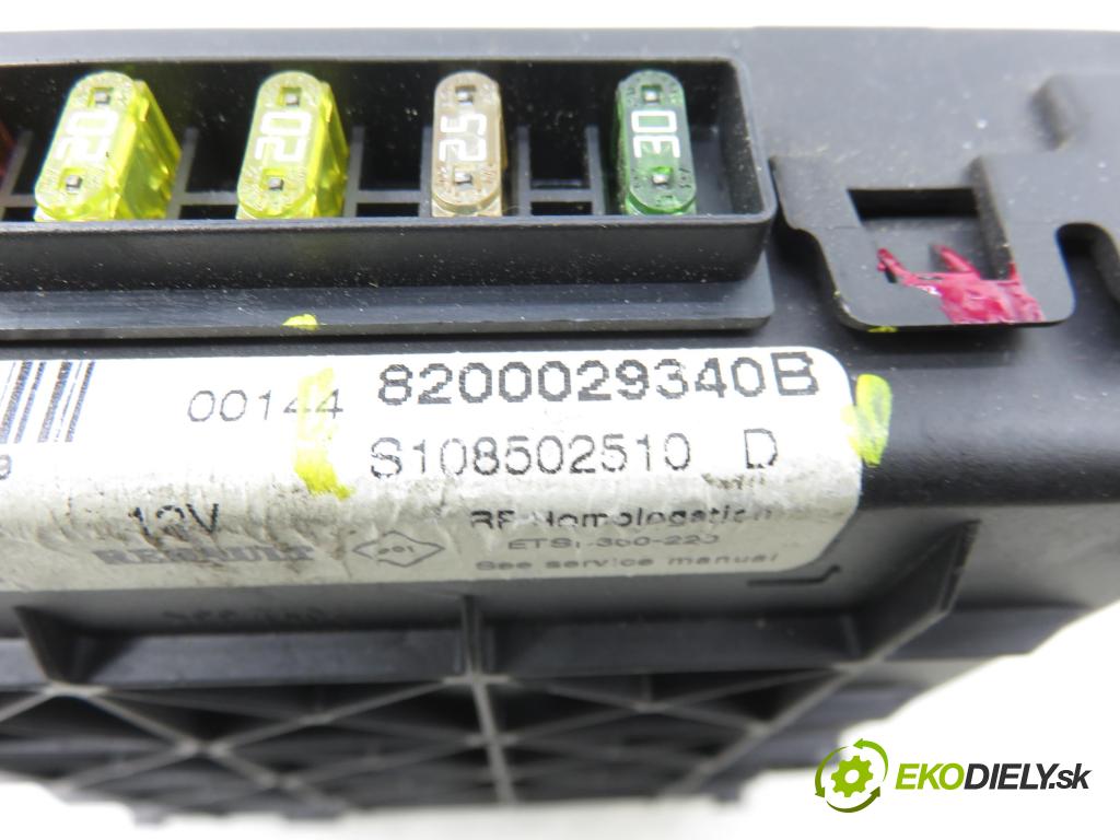 RENAULT MEGANE I (BA0/1_) HB 2001 75,00 1.9 dCi (BA05, BA1F) - F9Q 732 1870,00 MODUL BSI S108502510D ; 8200029340B