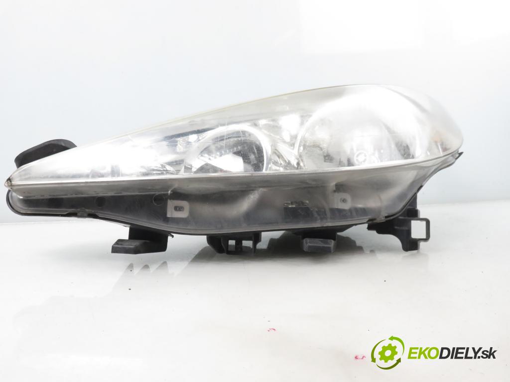 PEUGEOT 207 SW (WK_) KOMBI 2007 88,00 1.6 16V - 5FW (EP6) 1598,00 světlo LP 9649986280