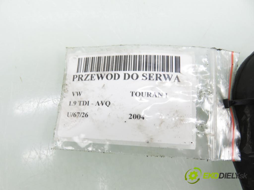 VW TOURAN (1T1, 1T2) MINIVAN 2004 74,00 1.9 TDI PD 100 - AVQ 1896,00 trubka do serva 1K0612041AC