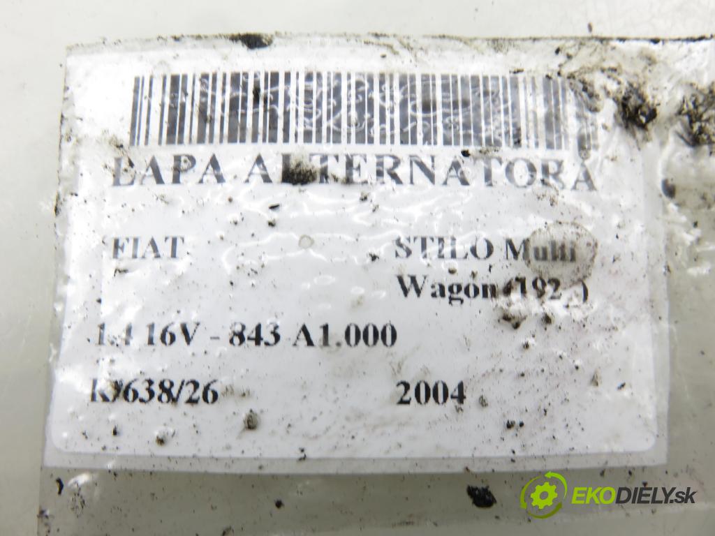 FIAT STILO Multi Wagon (192_) KOMBI 2004 70,00 1.4 16V 95 - 843 A1.000 1368,00 uchycení alternátora 46820385