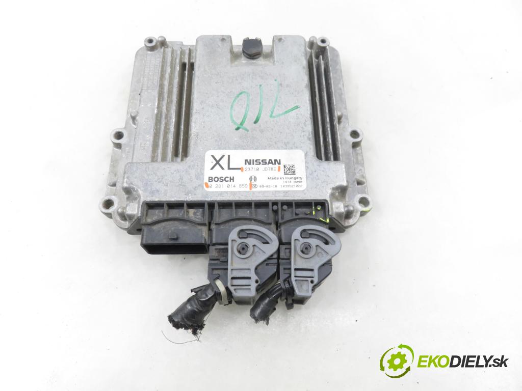 NISSAN QASHQAI / QASHQAI +2 I (J10, JJ10) SUV 2009 110,00 2.0 dCi AWD 150 - M1D M9R 1994,00 Riadiaca jednotka Motor 0281014859 ; 23710JD78E