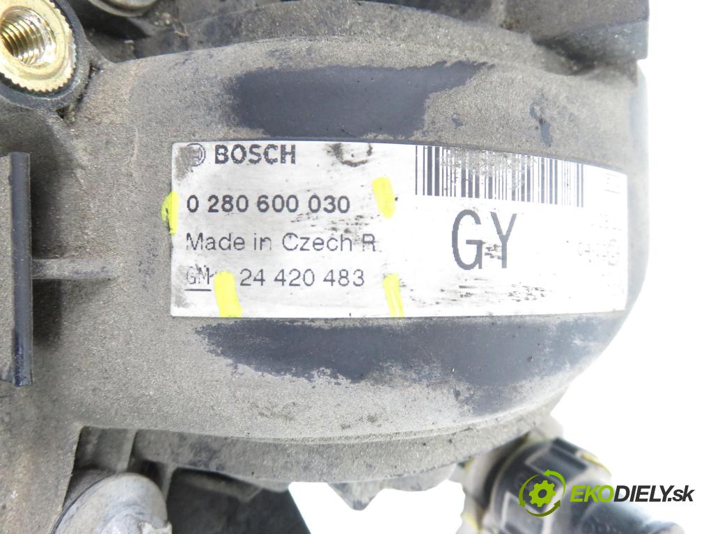 OPEL CORSA C (X01) HB 2004 44,00 1 - Z 10 XEP 998,00 potrubí 24420483 ; 0280600030