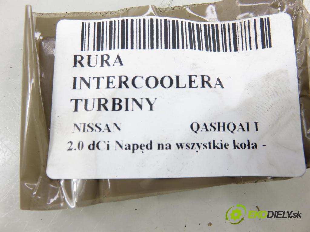NISSAN QASHQAI / QASHQAI +2 I (J10, JJ10) SUV 2009 110,00 2.0 dCi AWD 150 - M1D M9R 1994,00 Rúra intercoolera turba