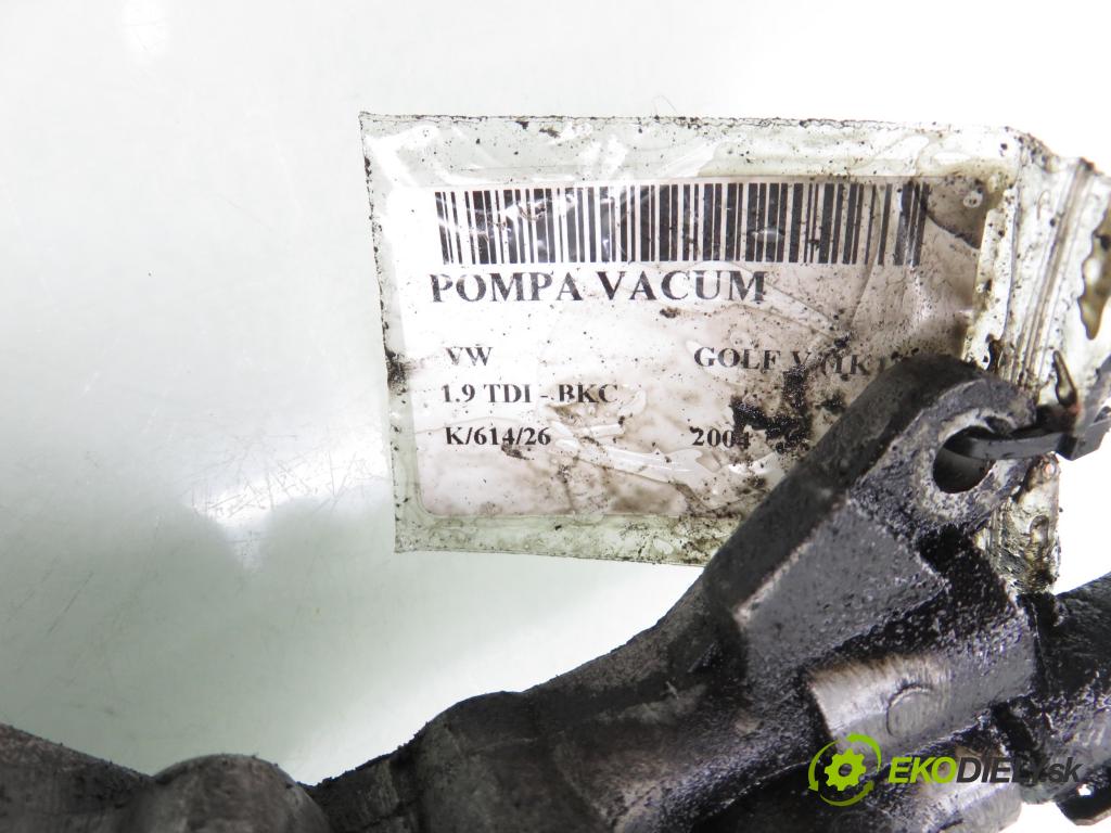 VW GOLF V (1K1) HB 2004 77,00 1.9 TDI PD 105 - BKC 1896,00 pumpa vakuová 038145209C