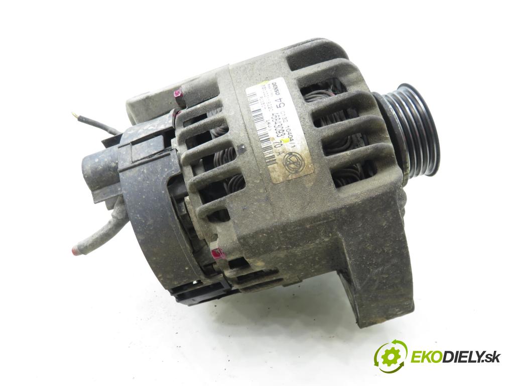 FIAT PANDA (169_) HB 2004 40,00 1.1 54 - 187 A1.000 1108,00 Alternátor 46843093 ; MS1022118220 (Alternátor)