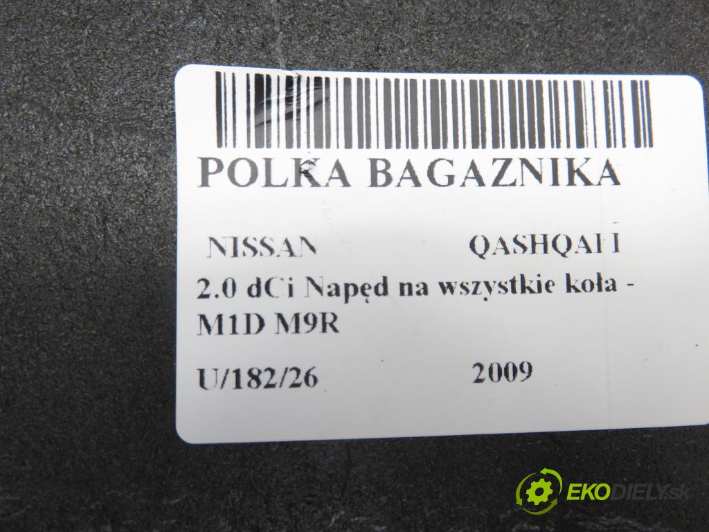 NISSAN QASHQAI / QASHQAI +2 I (J10, JJ10) SUV 2009 110,00 2.0 dCi AWD 150 - M1D M9R 1994,00 POLKA: kufr 79910JD00C