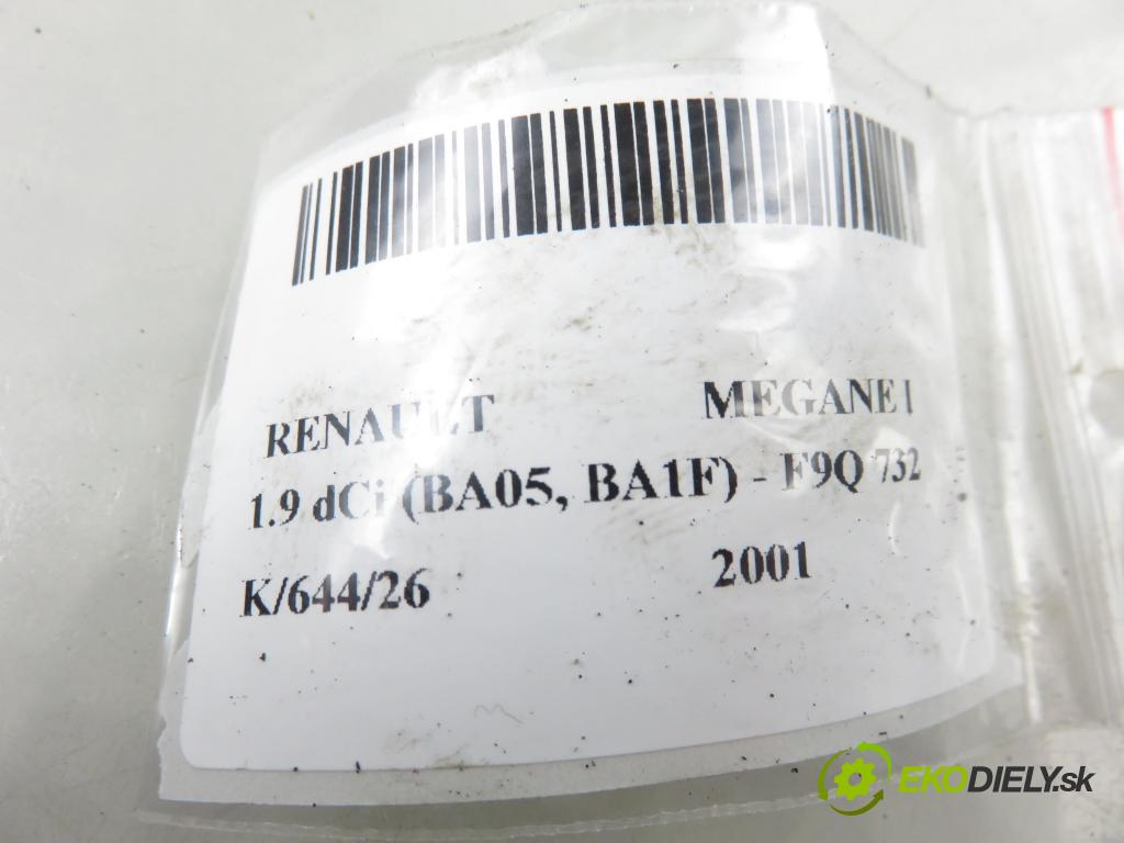 RENAULT MEGANE I (BA0/1_) HB 2001 75,00 1.9 dCi (BA05, BA1F) - F9Q 732 1870,00 trubka / Rúra servočerpadlo 8200057514 ; 8200057514A