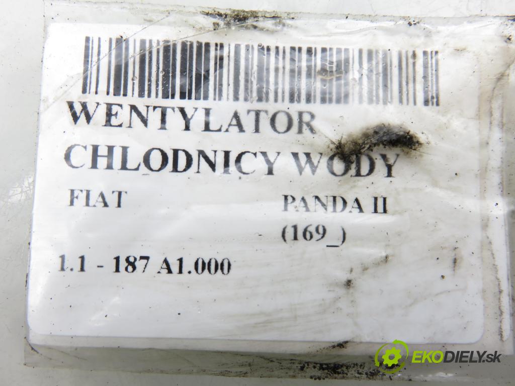 FIAT PANDA (169_) HB 2004 40,00 1.1 54 - 187 A1.000 1108,00 ventilátor chladič vody 874401D