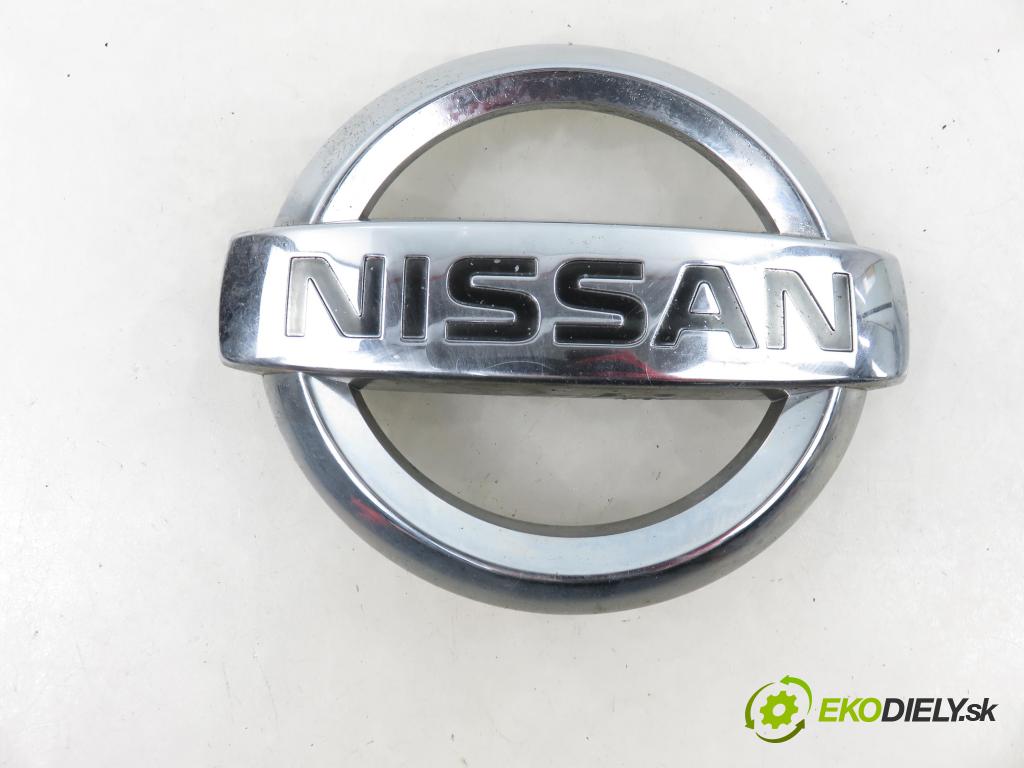 NISSAN QASHQAI / QASHQAI +2 I (J10, JJ10) SUV 2009 110,00 2.0 dCi AWD 150 - M1D M9R 1994,00 znak / značky 62890JD000