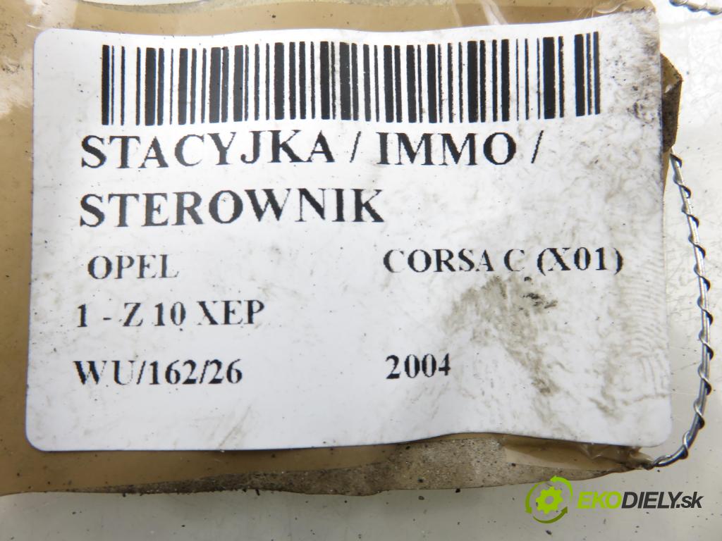OPEL CORSA C (X01) HB 2004 44,00 1 - Z 10 XEP 998,00 spínačka / imobilizéra IMMO / řídící jednotka 24420621 ; 0261208209 ; 5WK4763