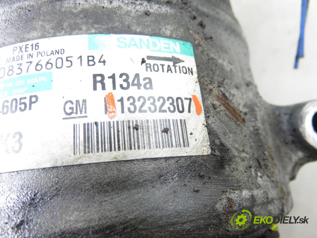 OPEL INSIGNIA A Sports Tourer (G09) KOMBI 2011 118,00 2.0 CDTI 160 - A 20 DTH 1956,00 KOMPRESOR: klimatizace 13232307 (Kompresor klimatizace)