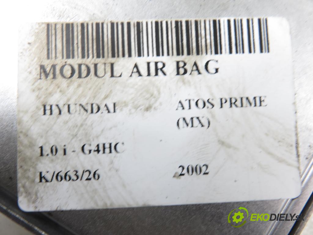 HYUNDAI ATOS PRIME (MX) HB 2000 40,00 1.0 i - G4HC 999,00 MODUL air BAG 9591002101