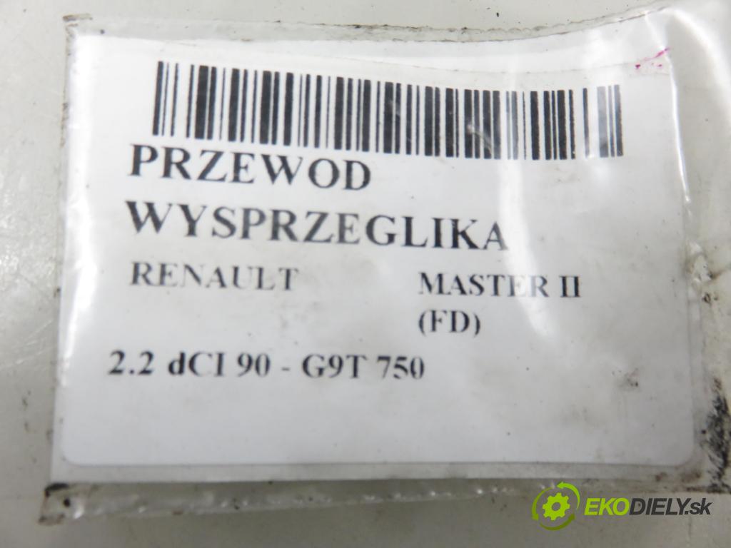 RENAULT MASTER II Skrzynia (FD) FURGON 2004 66,00 2.2 dCI 90 - G9T 750 2188,00 rúrka vypínacieho ložiska