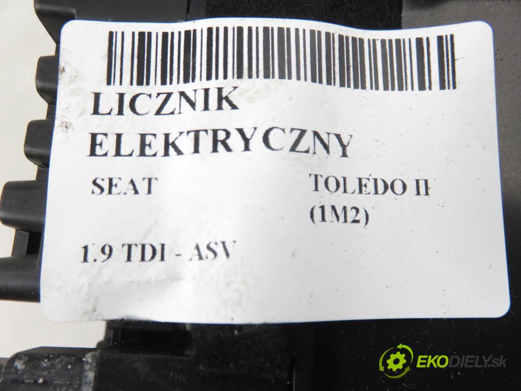 SEAT TOLEDO II (1M2) SEDAN 1999 81,00 1.9 TDI - ASV 1896,00 Prístrojovka elektrický 1M0920820E