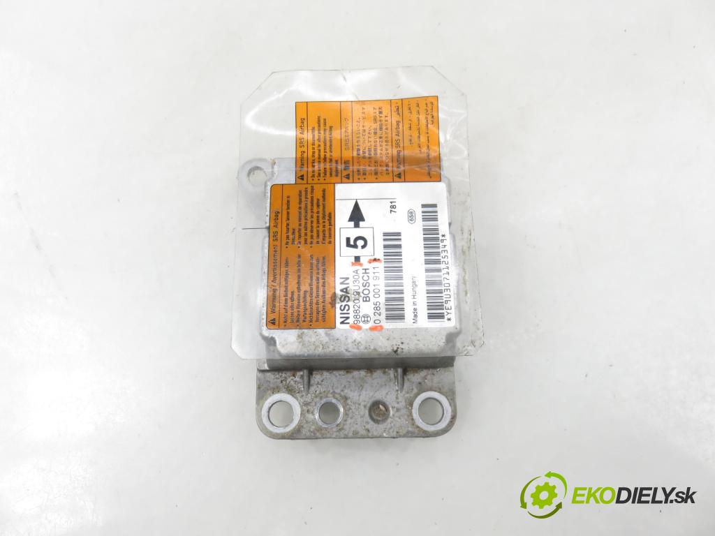 NISSAN NOTE (E11, NE11) HB 2007 63,00 1.5 dCi 86- K9K 276 1461,00 MODUL air BAG 0285001911 ; 988209U30A