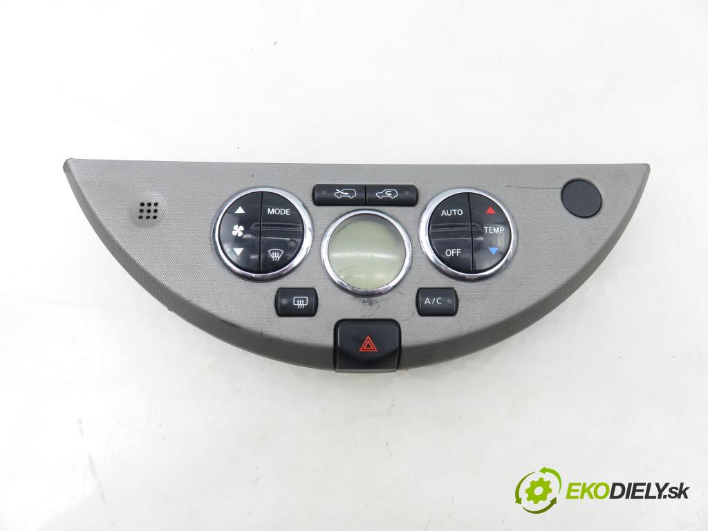 NISSAN NOTE (E11, NE11) HB 2007 63,00 1.5 dCi 86- K9K 276 1461,00 Panel kúrenia KLIMATRONIK 275009U11B