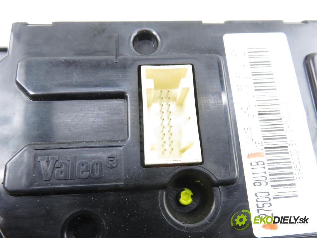 NISSAN NOTE (E11, NE11) HB 2007 63,00 1.5 dCi 86- K9K 276 1461,00 Panel kúrenia KLIMATRONIK 275009U11B