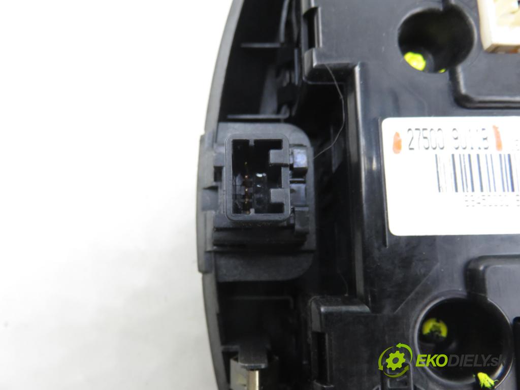NISSAN NOTE (E11, NE11) HB 2007 63,00 1.5 dCi 86- K9K 276 1461,00 Panel kúrenia KLIMATRONIK 275009U11B