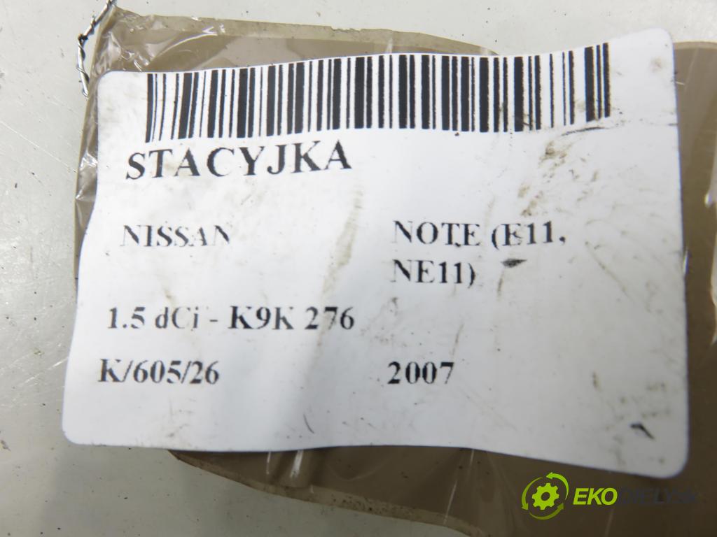 NISSAN NOTE (E11, NE11) HB 2007 63,00 1.5 dCi 86- K9K 276 1461,00 spinačka N0502823 ; 28590AX600 (Spínacia skrinka)