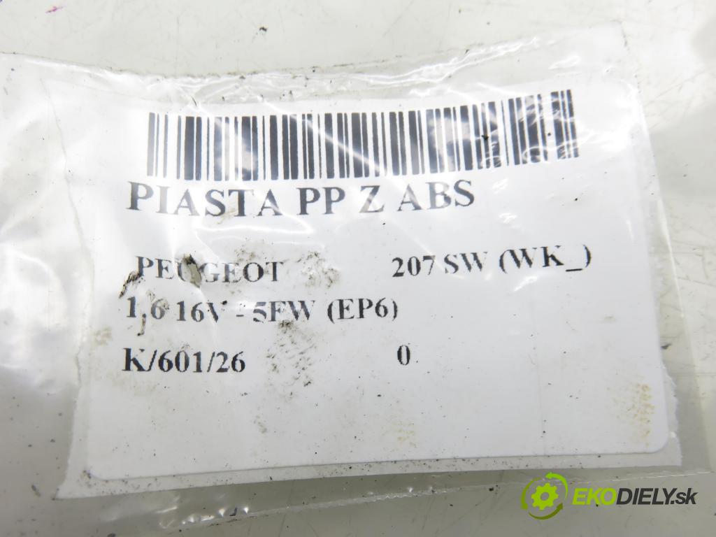 PEUGEOT 207 SW (WK_) KOMBI 2007 88,00 1.6 16V - 5FW (EP6) 1598,00 náboj PP ABS 