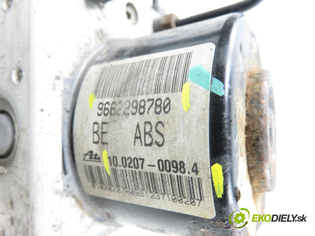 PEUGEOT 207 SW (WK_) KOMBI 2007 88,00 1.6 16V - 5FW (EP6) 1598,00 pumpa ABS 10097011443 ; 10020700984 ; 9662298780 (Pumpa ABS)